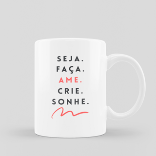 Caneca Frase Inspiradora