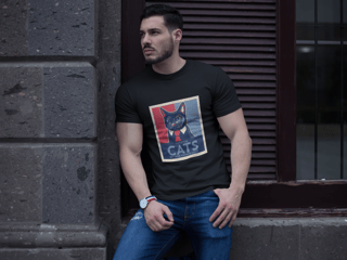 T-shirt Masculina Não Voto em Humanos
