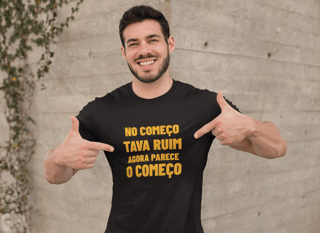 T-shirt Masculina Parece o Começo