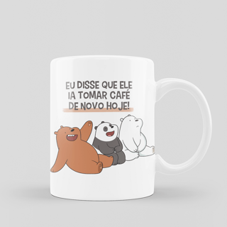 Caneca Viciado em Café