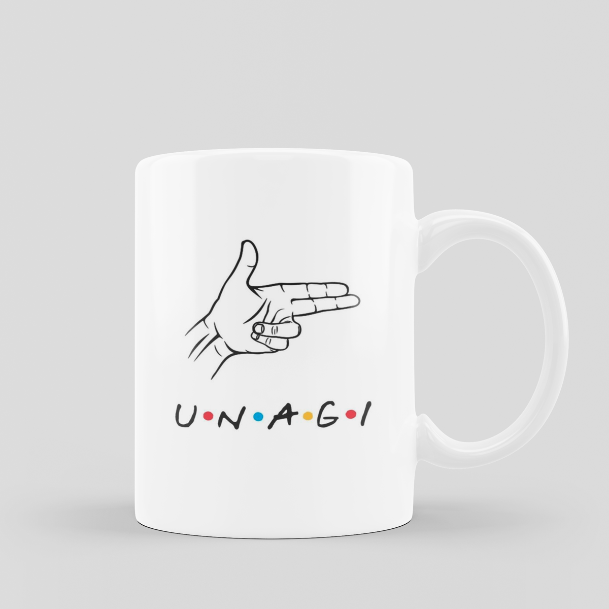 Nome do produto: Caneca Friends - U N A G I