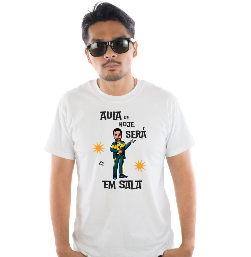 Camisa Masculina - Aula em Sala