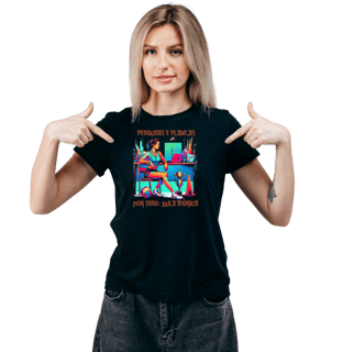 Camiseta Feminina - Pesquisei e Planejei