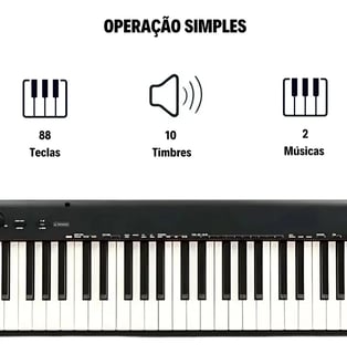 Nome do produto Piano Digital Casio Cdp-s160 Stage Digital 88 Teclas