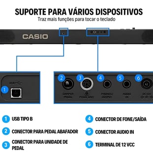 Nome do produto Piano Digital Casio Cdp-s160 Stage Digital 88 Teclas