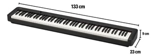 Nome do produto Piano Digital Casio Cdp-s160 Stage Digital 88 Teclas