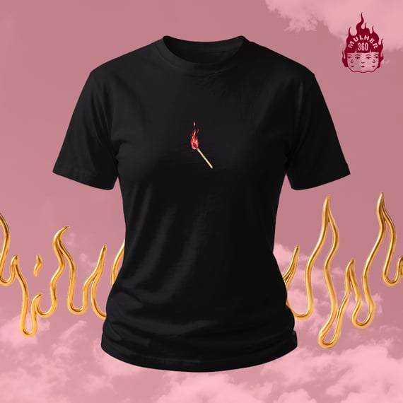 Sou fogo! - Camiseta Baby Long