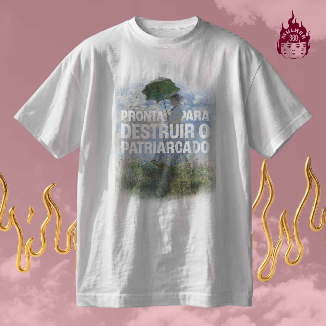 Pronta para Destruir o Patriarcado - Camiseta Regular