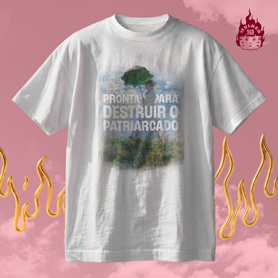 Pronta para destruir o patriarcado - Camiseta Regular