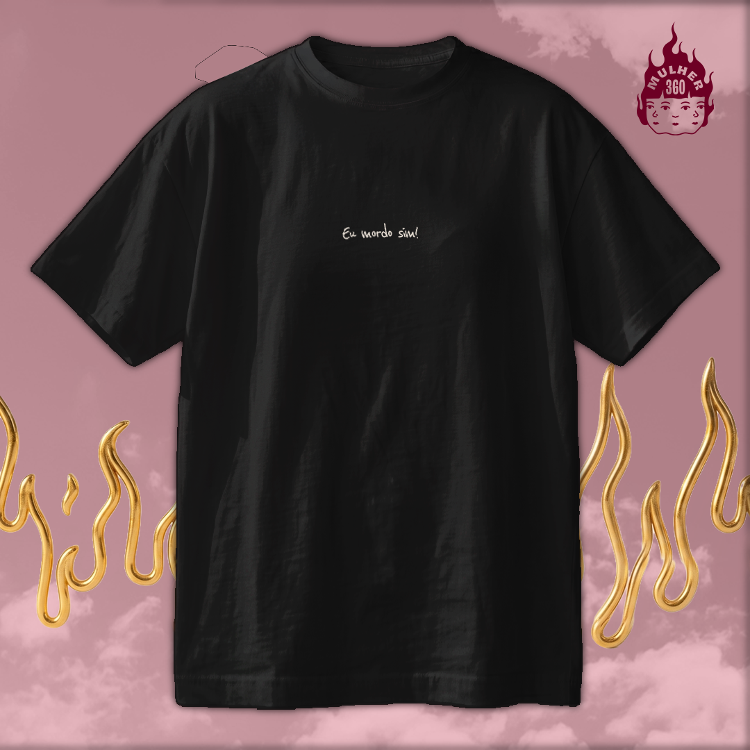 Eu mordo sim! - Camiseta Regular