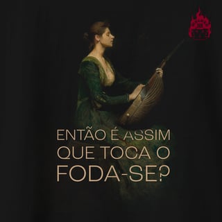 Nome do produto Tocando o Foda-se - Camiseta Regular