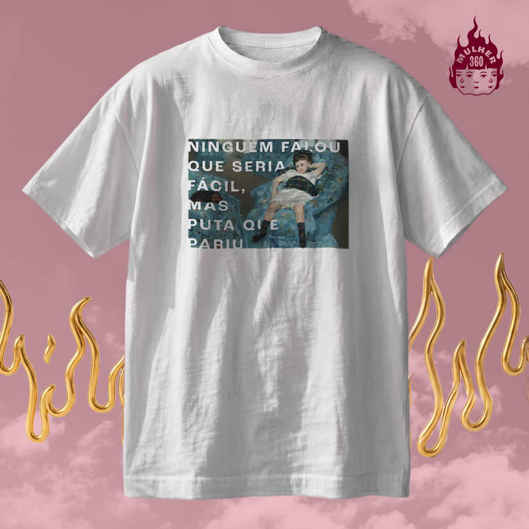 Ninguém Falou que Seria Fácil - Camiseta Regular