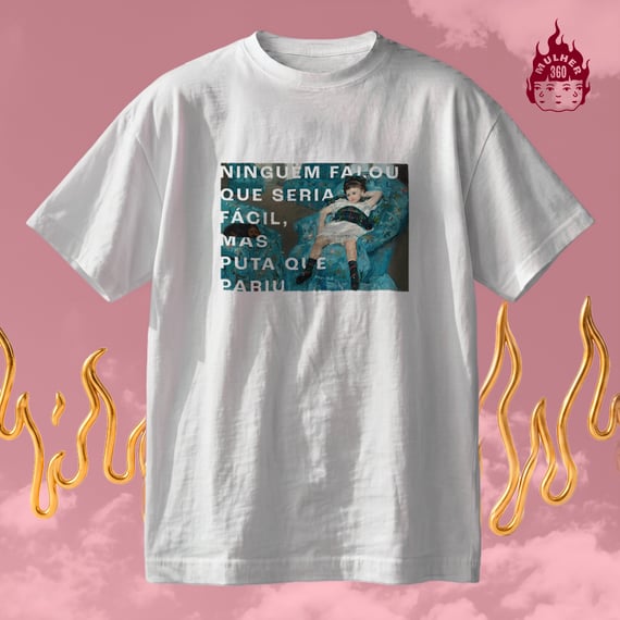 Ninguém falou que seria fácil - Camiseta Regular