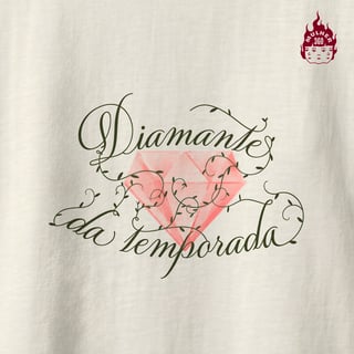 Nome do produto Diamante da Temporada  - Camiseta Baby Long