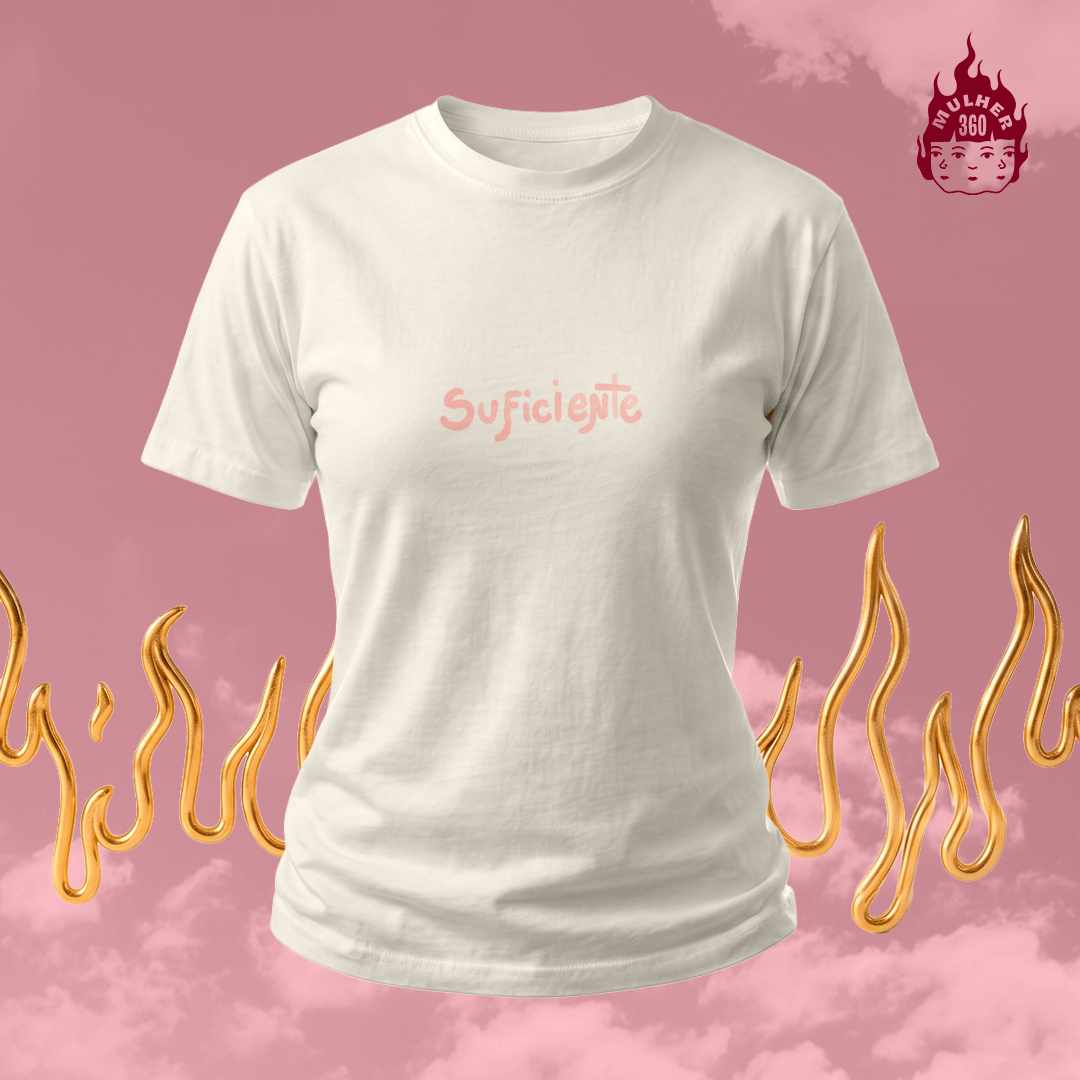 Nome do produto: Suficiente - Camiseta Baby Long