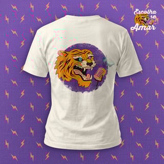 Nome do produto Escolha se Amar - Estampa Costas - Camiseta Baby Long