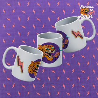 Empoderamento alto e claro - Caneca