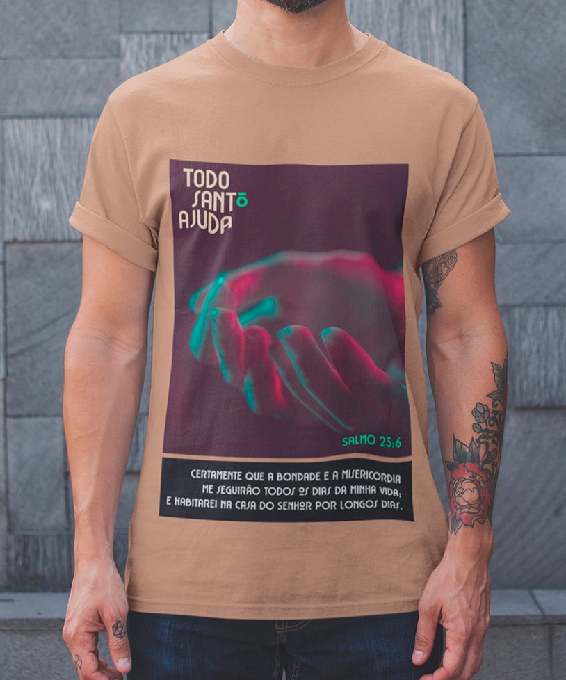 Nome do produto: Salmo 23:6 - malha estonada