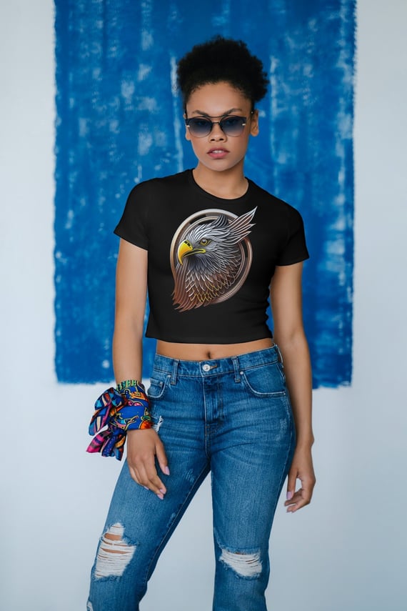 BLUSA BABY LONG ÁGUIA