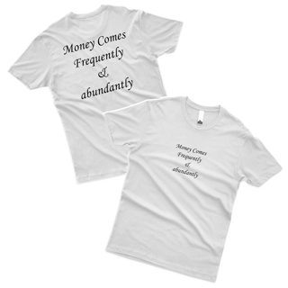 Nome do produto Camiseta Money Comes & abundantly