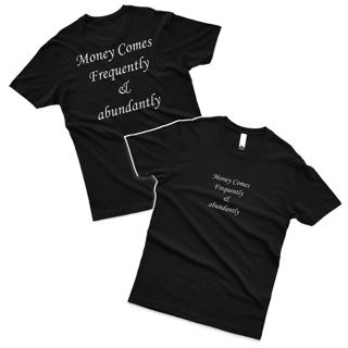 Nome do produto Camiseta Money Comes & abundantly