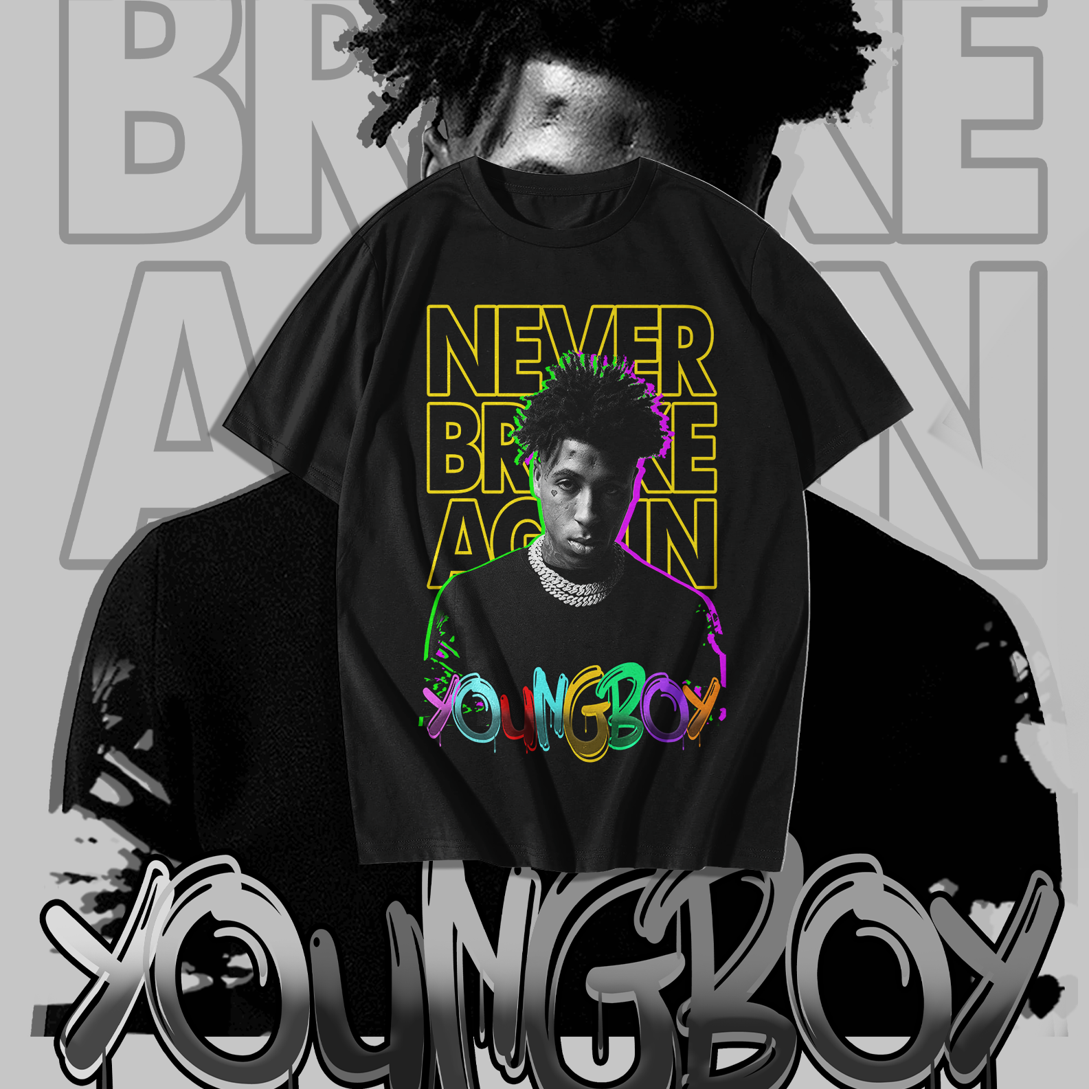 Camiseta YoungBoy Never Broke Again