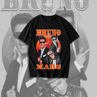 Camiseta Bruno Mars