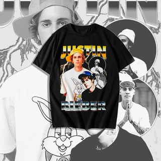 Camiseta Justin Bieber