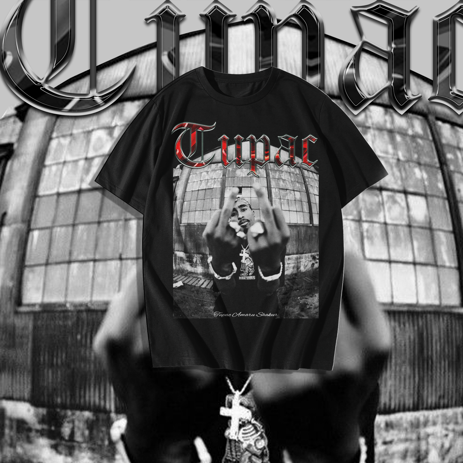 Camiseta Tupac