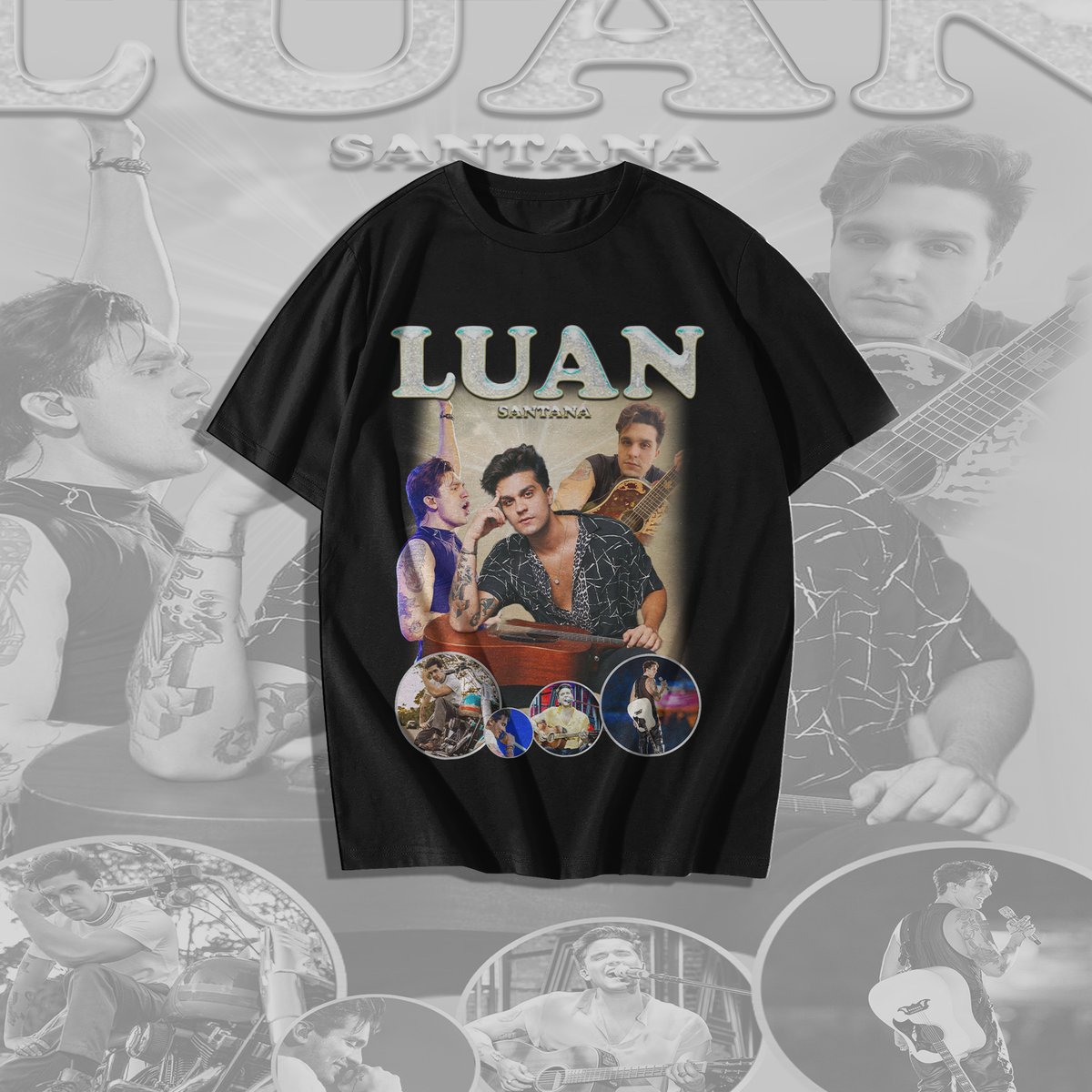 Nome do produto: Camiseta Luan Santana