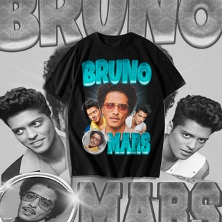 Camiseta Bruno Mars