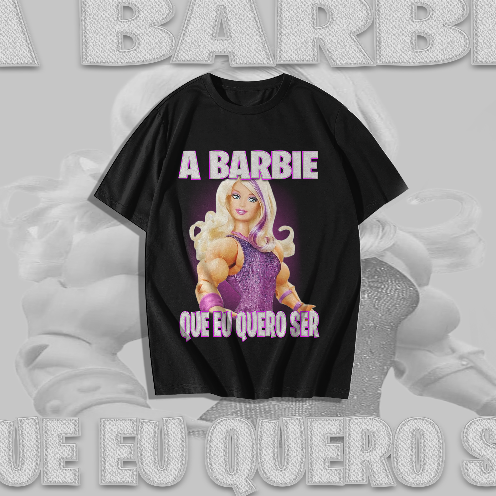 Camiseta A barbie que eu quero ser