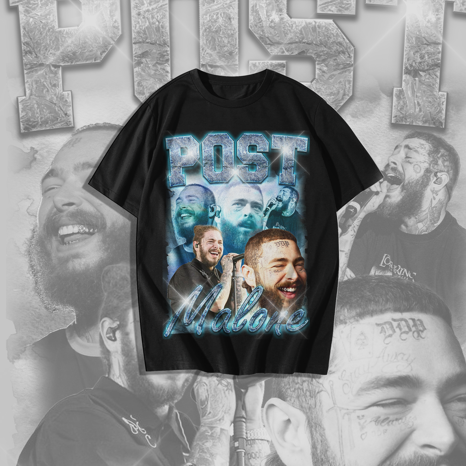 Camiseta Post Malone 