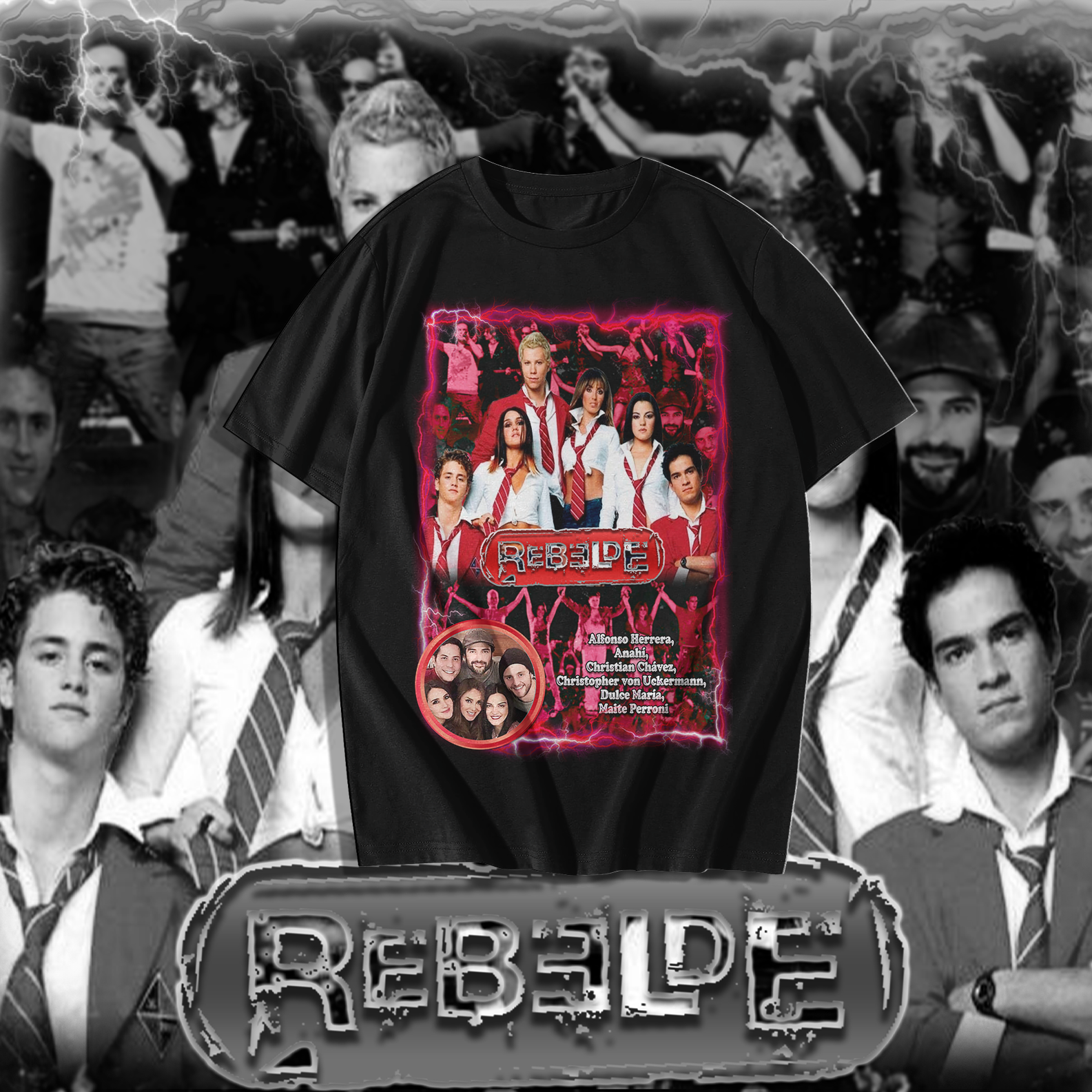 Camiseta Rebelde