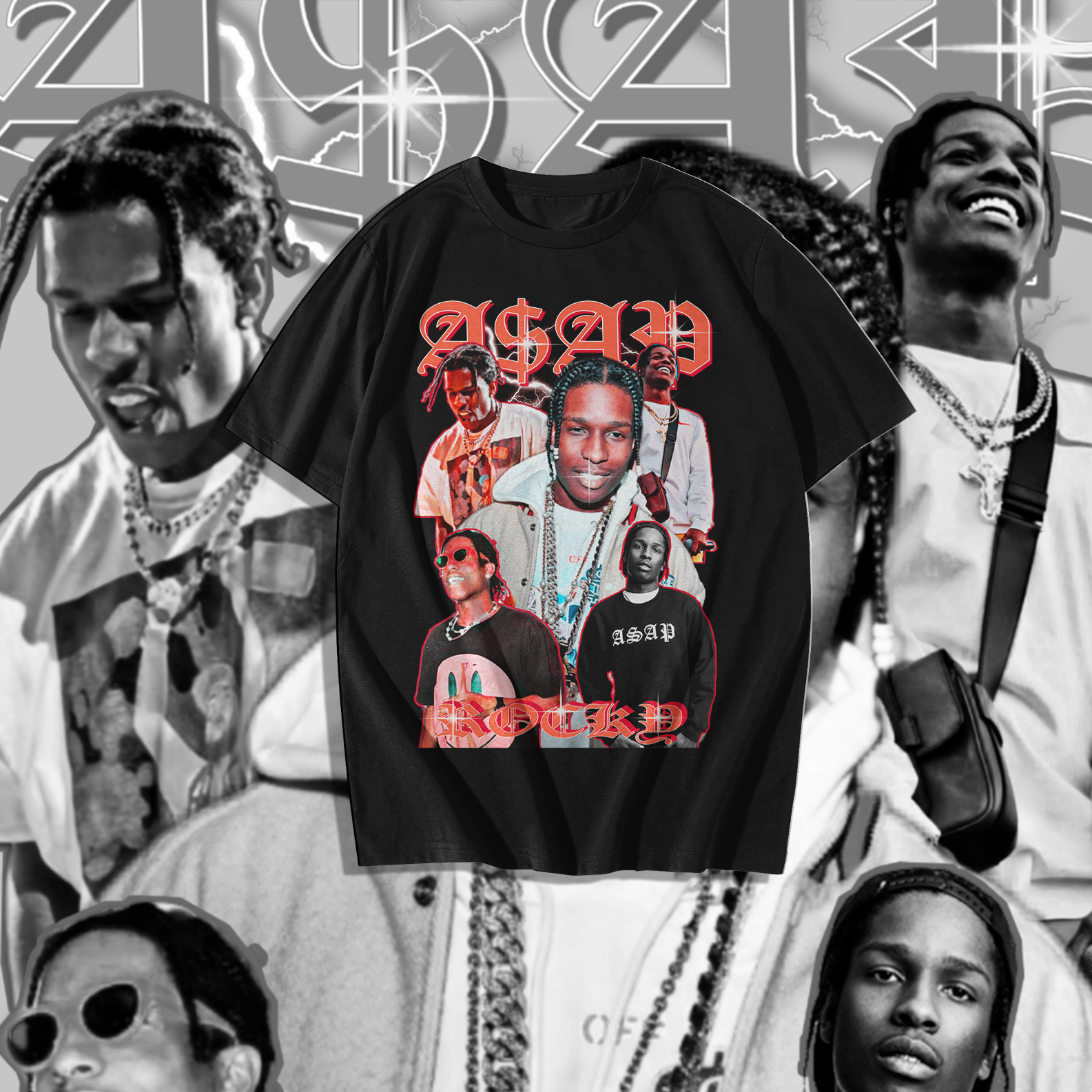 Camiseta A$AP ROCKY