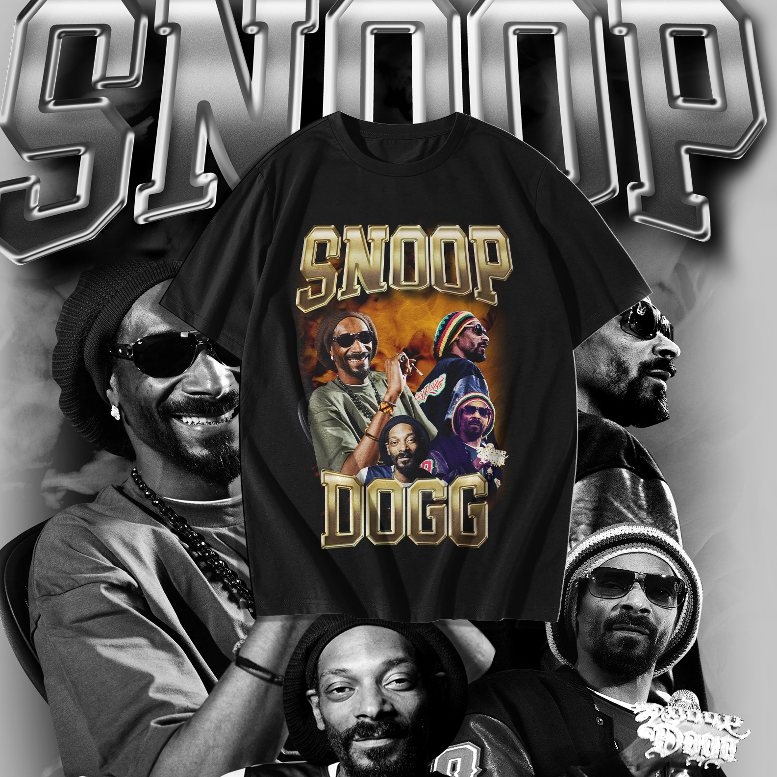 Camiseta Snoop Dogg