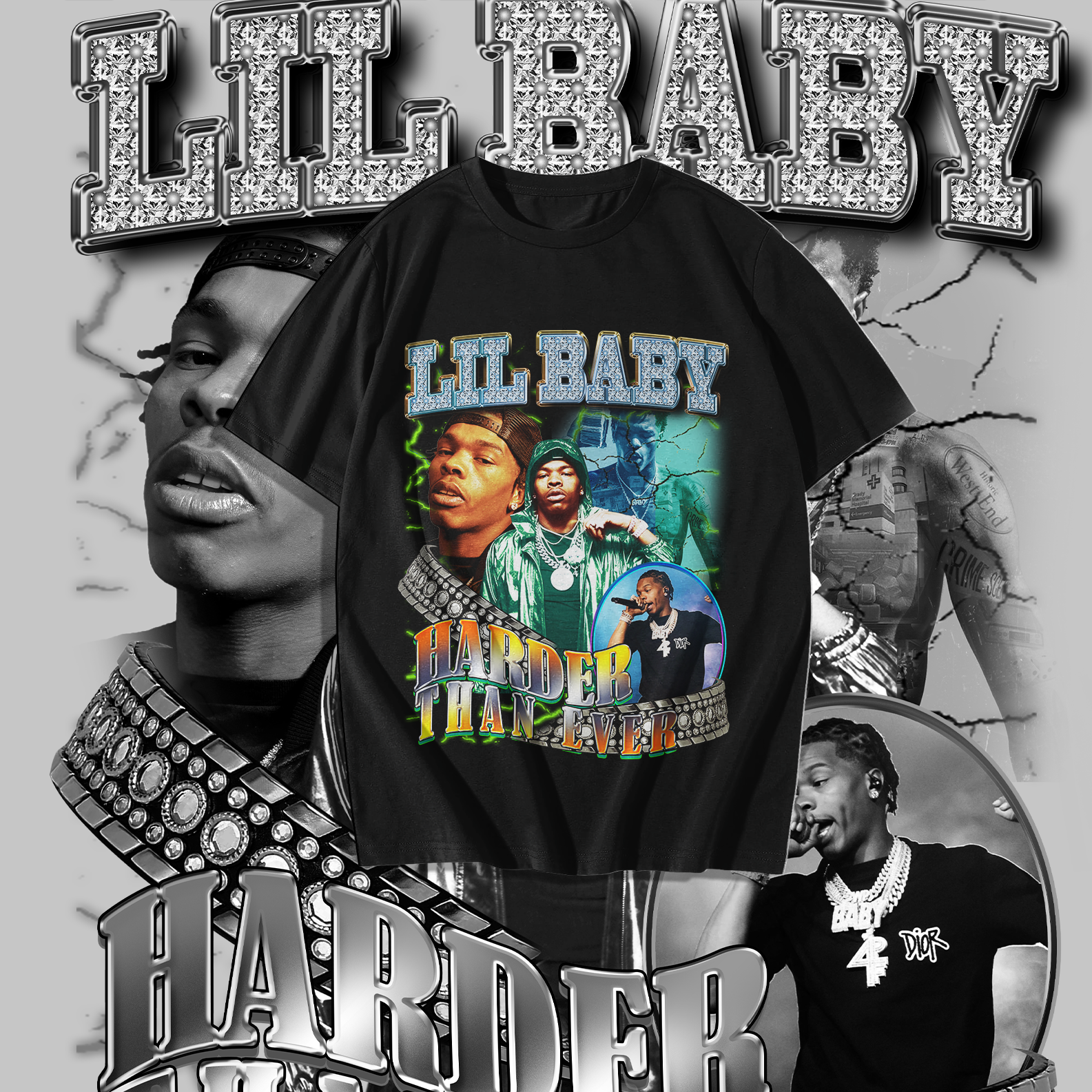 Camiseta Lil Baby