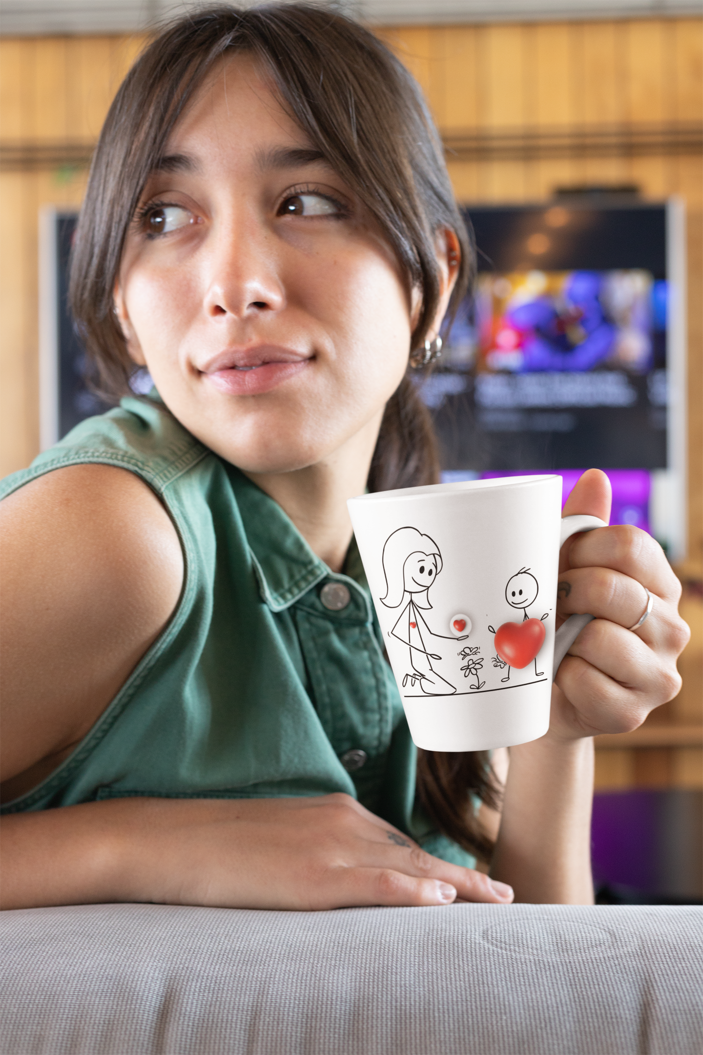 Caneca Amor de Mãe Transborda