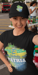 Nome do produto Boné Estampado Modelo Americano Pátria