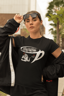 Camiseta Dimona Feminina Estampada Amo Café