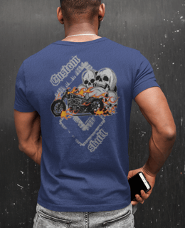 Nome do produto CAMISETA QUALITY CUSTOM SKULL