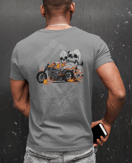 Nome do produto CAMISETA QUALITY CUSTOM SKULL