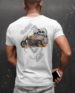 Nome do produto CAMISETA QUALITY CUSTOM SKULL