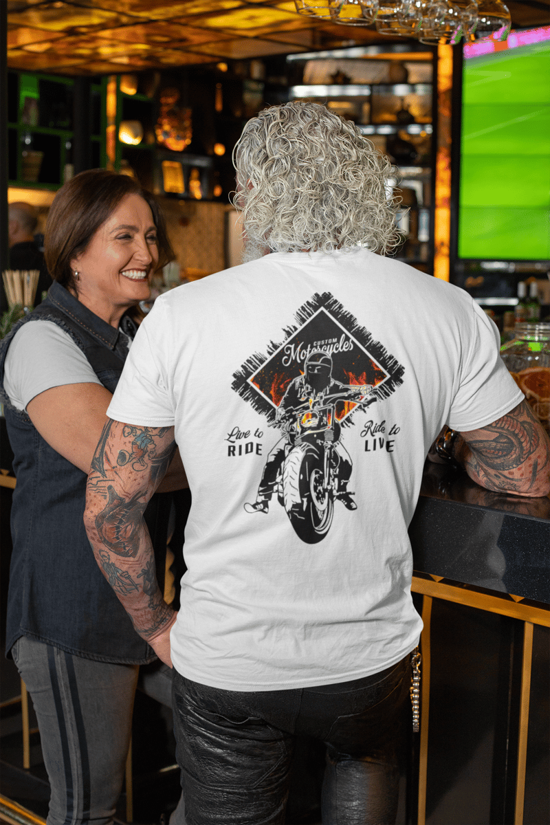 Nome do produto: CAMISETA QUALITY RIDE TO LIVE