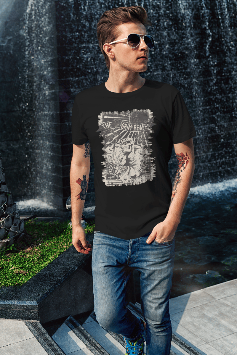 Nome do produto: CAMISETA PRIME THE GRIM REAPER