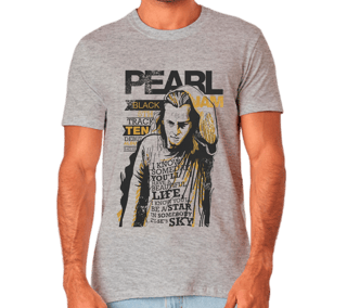 Nome do produto CAMISETA PEARL JAM - BLACK