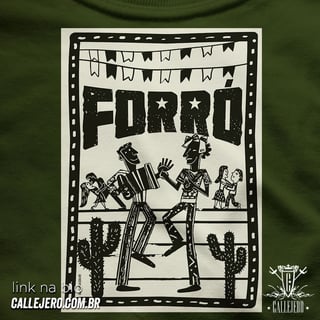Nome do produto Forró Xilogravura - Fem