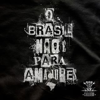 Nome do produto Brasil não é para Amadores