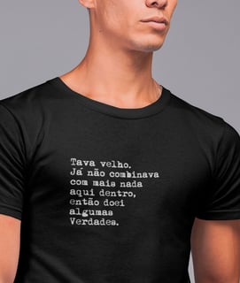 Nome do produto Doar verdades - Masculina