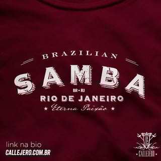 Nome do produto Samba Brasil - Masc